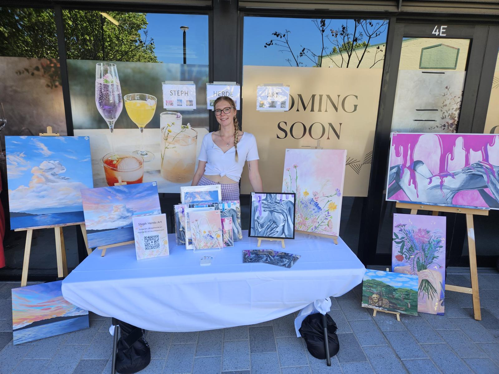 Steph Herde Art Perth Makers Market